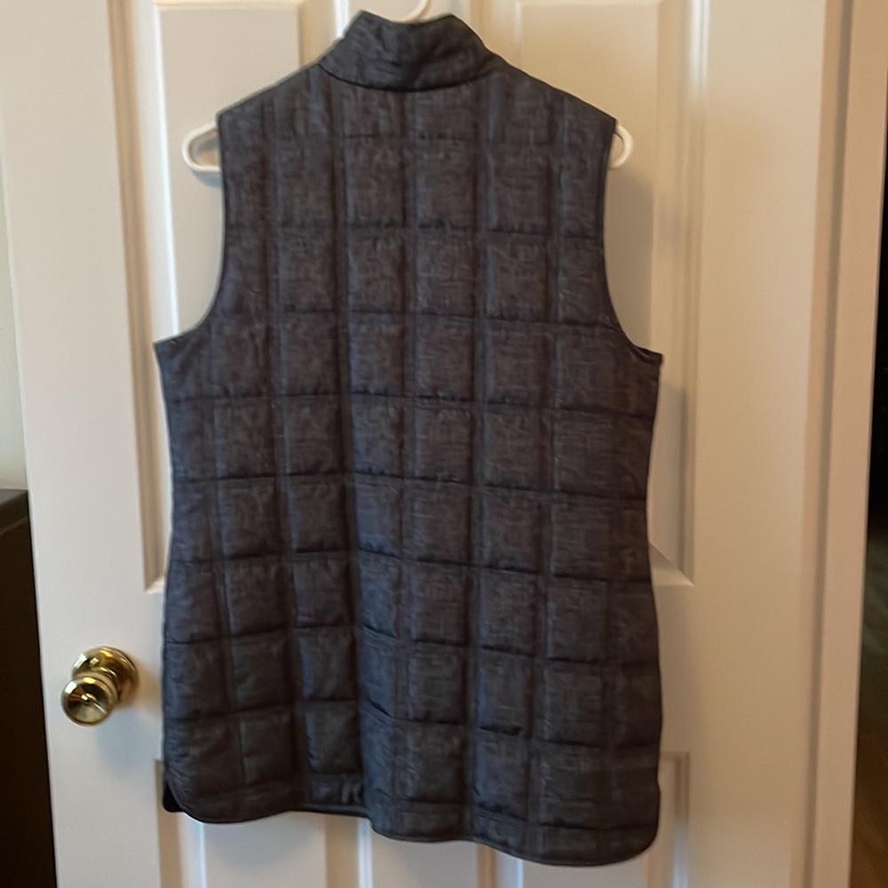 Christopher & Banks grey/charcoal vest. See pictures for pattern. Like new Small - Picture 2 of 8